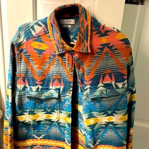 Urban outfitter jacquard flannel